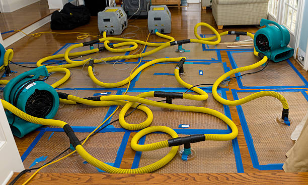 Professional Storm Water Damage Restoration technician working in Misenheimer, NC